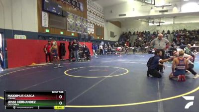 113 lbs Cons. Round 5 - Jesse Hernandez, California vs Maxximus Gasca, Colony