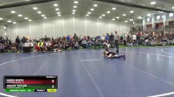 80 lbs Round 4 (6 Team) - Anson Taylor, Montana White vs Aiden Smith, Montana Silver