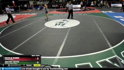 Cons. Round 2 - Destiny Reyes, Omaha North Girls vs Natalie Bisbee, Aurora Girls