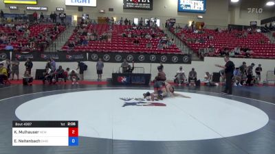 86 kg Cons 8 #2 - Kole Mulhauser, New York vs Eddie Neitenbach, Ohio