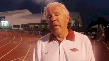 Coach Harter on Arkansas triple crown