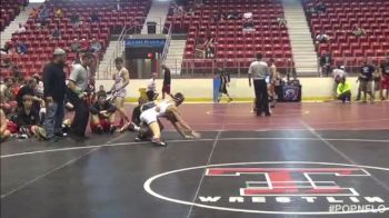 106lbs Semi-finals Hunter Graf (Apex Black) vs. John Spadafora (VHW)