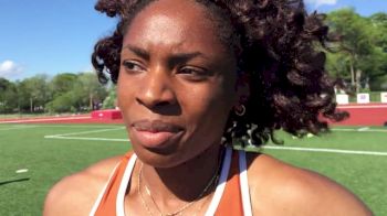 Courtney Okolo dominates open 400m at Big 12s