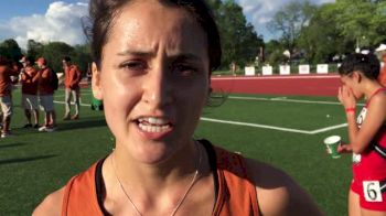 Sandie Raines battles wind for Big 12 5k crown