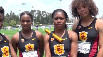 Fresh off the Pac-12 win, USC ladies throw down their goal of an NCAA title