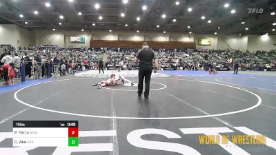 76 lbs Consi Of 4 - Paxton Terry, Nebraska Boyz vs Calvin Ake, Rock Of Redmond Wrestling