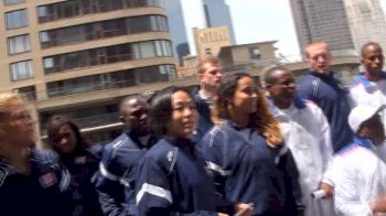 Team USA and Team Cuba group photo