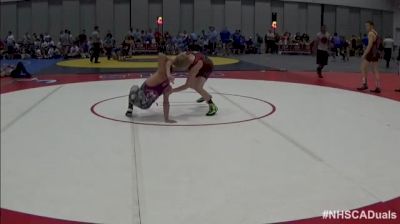 120lbs Match Brock Hudkins (Indiana High Rollers) vs. John Burger (Rednose Wrestling)