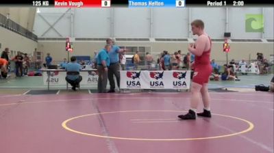 125kg Finals Kevin Vough (OH) vs. Tommy Helton (IL)