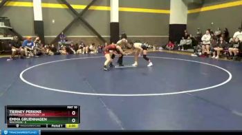130 lbs Round 2 (3 Team) - Emma Gruenhagen, Wisconsin vs Tierney Perkins, Potentially Dangerous