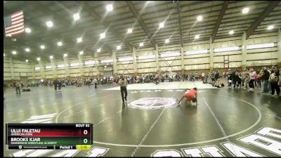 125 lbs 1st Place Match - Brooks Kjar, Sanderson Wrestling Academy vs Ului Faletau, American Fork