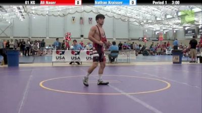 61kg Match Nathan Kraisser (Campbell) vs. Ali Naser (Abas)