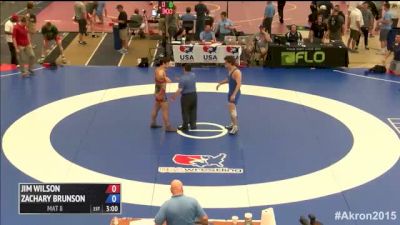 80kg Finals Zac Brunson (Illinois) vs. Jim Wilson (Stanford)