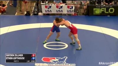 85kg Finals Hayden Zillmer (NDSU) vs. Ethen Lofthouse (Utah Valley)