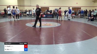 70 kg Cons 32 #2 - Colin Dupill, Jackrabbit Wrestling Club vs Royce Nilo, Wisconsin Regional Training Center