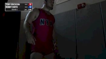 130lbs Match Toby Erickson (New York AC) vs. Robby Smith (New York AC)