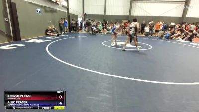 138 lbs Quarterfinal - Kingston Case, Washington vs Alec Fraser, Askeo International Mat Club