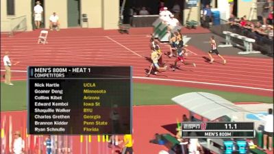 Men's 800 H01 (Kemboi 1:45.58!)