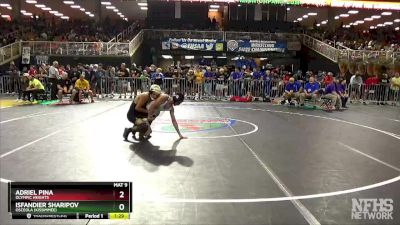 3A 126 lbs Champ. Round 1 - Isfandier Sharipov, Osceola (Kissimmee) vs Adriel Pina, Olympic Heights