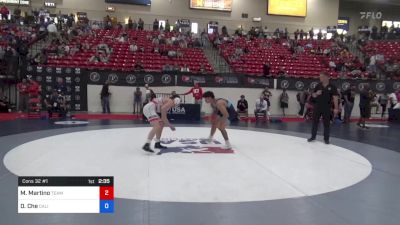 70 kg Cons 32 #1 - Matthew Martino, Team Idaho Wrestling Club vs Devyn Che, California