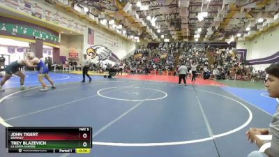 215 Boys Cons. Round 5 - John Tigert, Brawley vs Trey Blazevich, La Costa Canyon