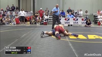 170 f, Victor Marcelli, Ohio 1 vs Jack Jessen, Illinois