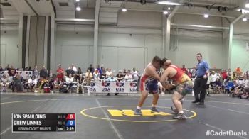 285 m, Jon Spaulding, Ohio 1 vs Drew Linnes, Pennsylvania 1