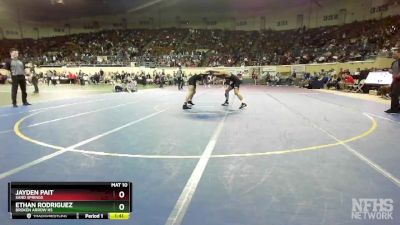 6A-132 lbs Cons. Round 1 - Ethan Rodriguez, Broken Arrow Hs vs Jayden Pait, Sand Springs