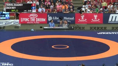 125kg Finals Tervel Dlagnev (Sunkist Kids Wrestling Club) vs. Zach Rey (Lehigh Valley Athletic Club)