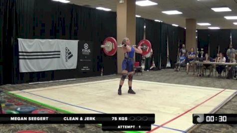 PWA Championships Megan Seegert (48kg) CJ