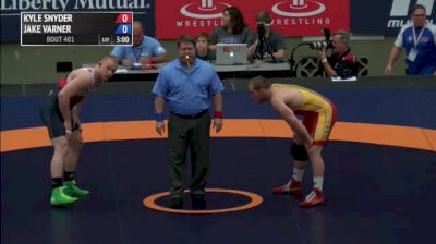 97kg Finals Kyle Snyder (Titan Mercury Wrestling Club) vs. Jake Varner (Nittany Lion WC)