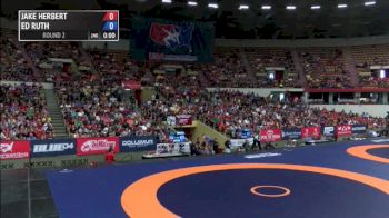 86kg Finals Jake Herbert (New York AC) vs. Ed Ruth (Sunkist Kids Wrestling Club)