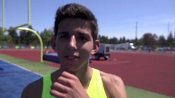 Grant Fisher after close runner-up finish in Brooks PR 2 mile