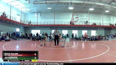 106 lbs Cons. Round 4 - Jax Robinson, Floyd Wrestling Club vs Royce Malone, Red Cobra Westling Academy