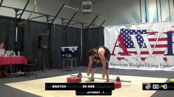 AWF Men's 94, 105, 105+ Snatch