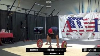 AWF Men's 85 Snatch