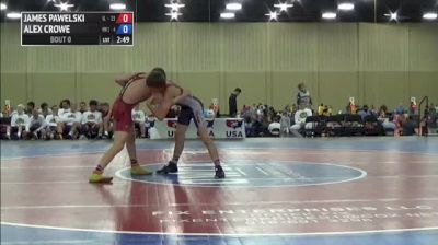 126lbs Finals Alex Crowe (Minnesota) vs. James Pawelski (Illinois)