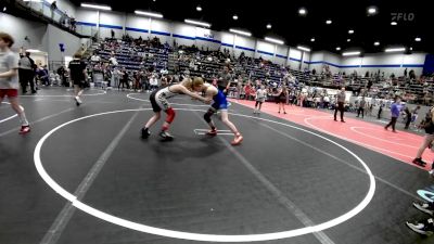 100 lbs Rr Rnd 5 - Colten Morris, Mustang Bronco Wrestling Club vs Elijah Zentner, Piedmont