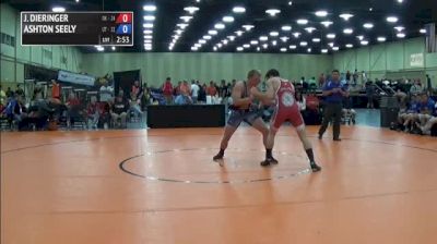 182lbs 3rd Place Match Ashton Seely (Utah) vs. Jordan Dieringer (Oklahoma)