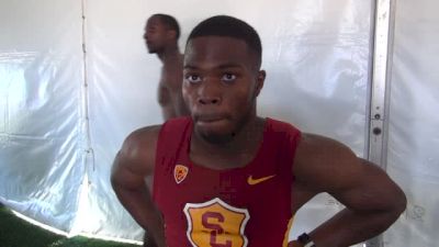 USC's BeeJay Lee grabs big PR 9.99 moves onto semis