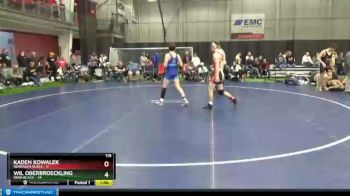 115 lbs Round 4 (6 Team) - Wil Oberbroeckling, Iowa Black vs Kaden Kowalek, Nebraska Black