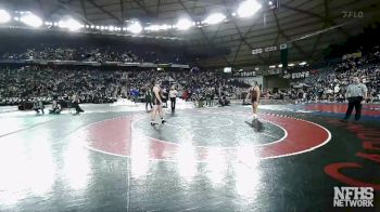 2A 285 lbs 1st Place Match - Daniel Matagi, W. F. West vs Zeke Luchi, Enumclaw