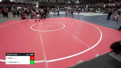 109 lbs Quarterfinal - Teagan Miller, Pikes Peak Warriors vs Cara Vialpando, Misfits