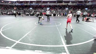 66 lbs Quarterfinal - Henry Hunsel, Greater Heights Wrestling vs Garrett Raley, Florida National Team