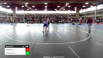 175 lbs Round Of 16 - Tommy Montillo, Lyndhurst/NA vs Jake Abramson, Waldwick/Midland Park