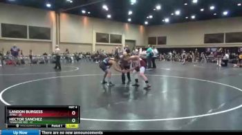 125 lbs Finals (2 Team) - Hector Sanchez, Tennessee Red vs Landon Burgess, AYWO
