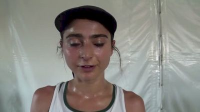 Alexi Pappas after USA 10K