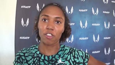 Kori Carter happy in progress after rough season