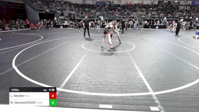 120 lbs Consolation - Landon Weidler, Belleville Little Devils vs Mason Denison030503, Team Oklahoma