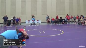 106 Round 2 Barrett Stickelman (Kansas 2) vs. Ty Mills (Indiana)